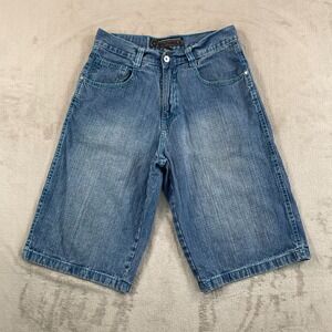 Vintage Southpole 4180 Jean Shorts Men 31 (Tag 32) Blue Baggy Hip Hop Y2K Skater